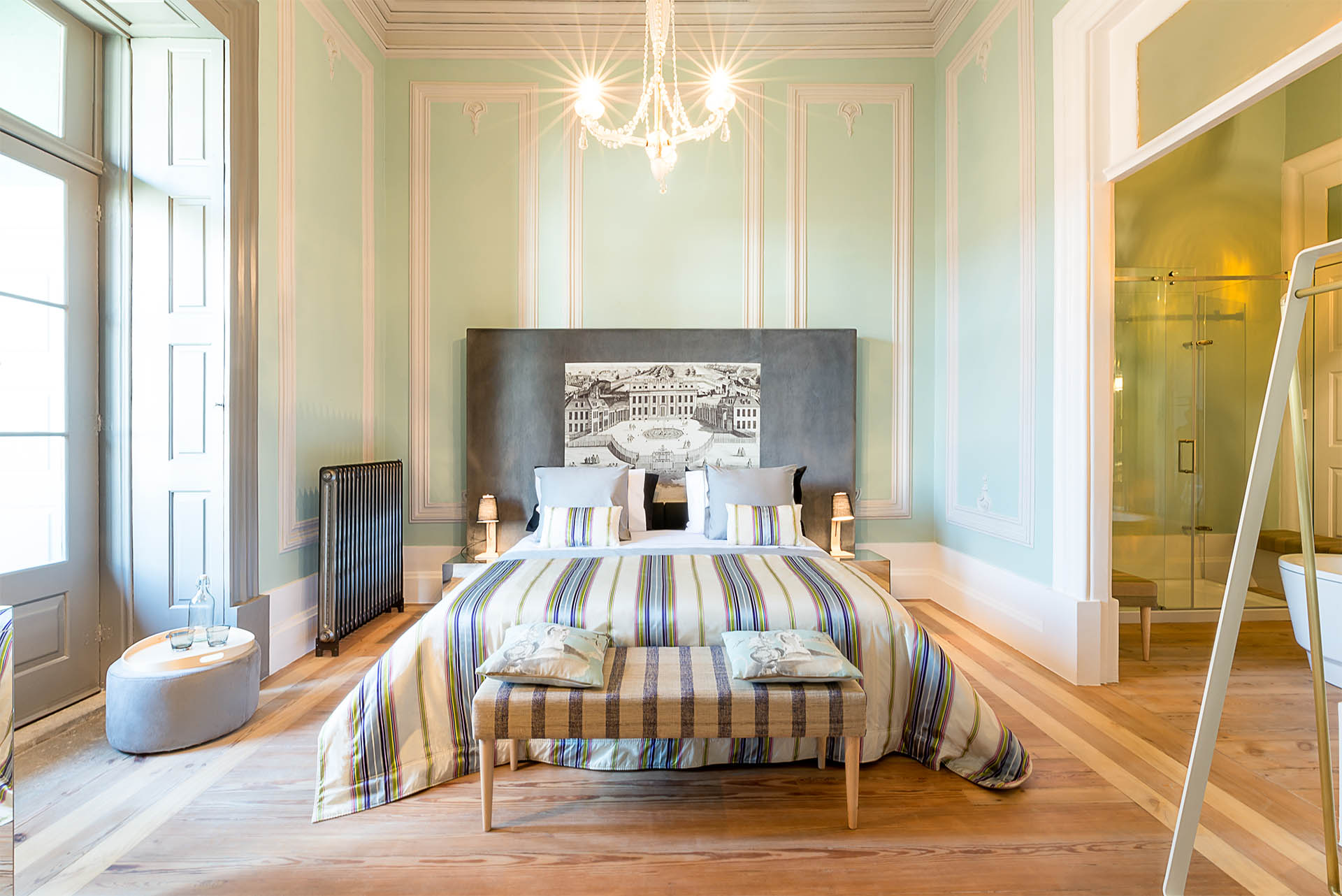 luxury suite Charm Palace Porto | green suite